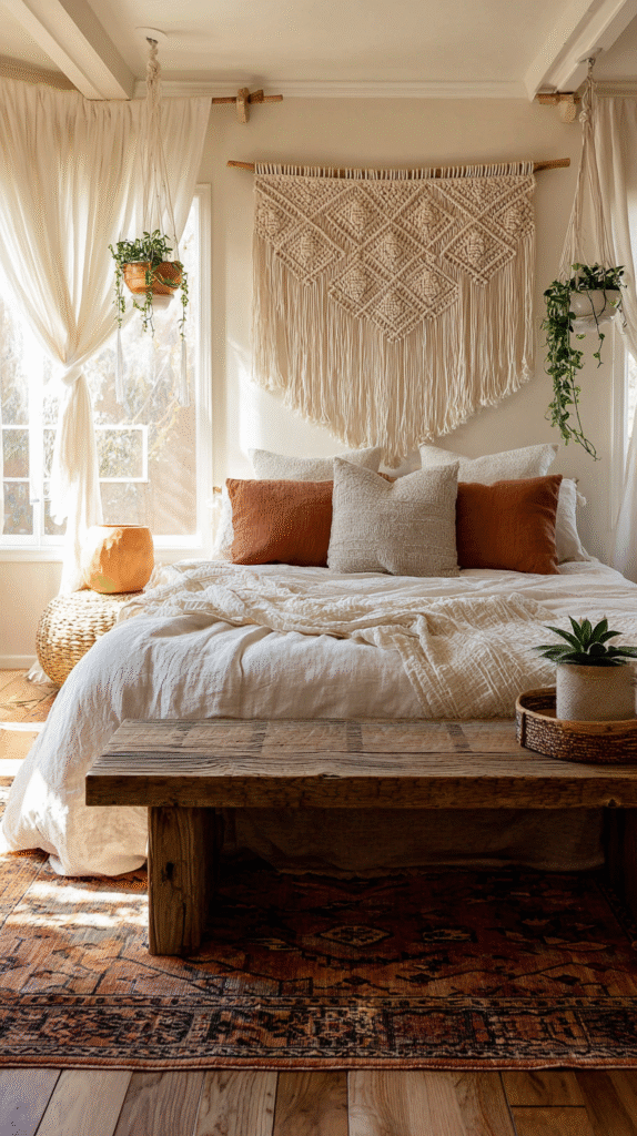boho bedroom design 1