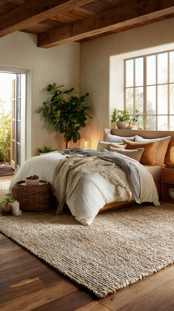 u9977724242 cozy bedroom with large cream textured rug under 3d33f850 137e 4f27 905a 05312a97985c 2