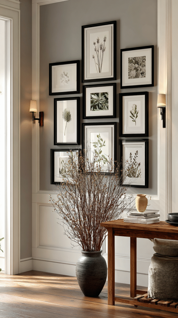 u9977724242 curated entryway gallery wall featuring collectio ec3ca799 9b65 457f a5bb e652f7a528a7 3