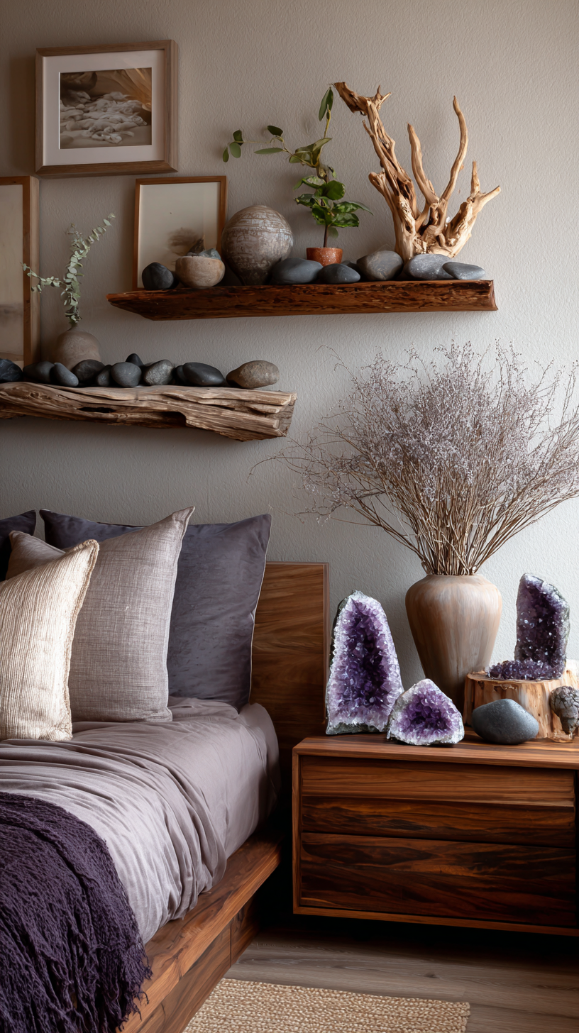 u9977724242 grounding earthy bedroom with collection of natur c8ba6b95 ffa8 4746 98e0 d5ac6a12cff8 1