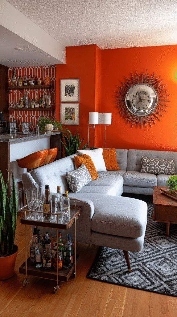 u9977724242 retro living room featuring bold orange accent wa 7d4e00ae f676 40c6 8139 6254226d46ad 0