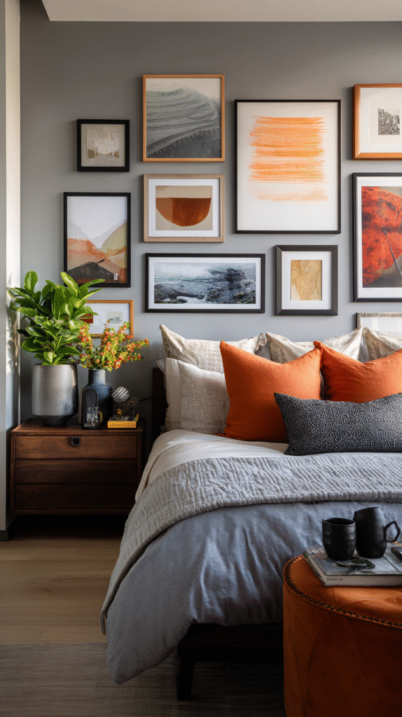 u9977724242 artistic bedroom with carefully curated gallery w 67fd232f bb4e 4e9c b20e 16d6f89d36b6 3