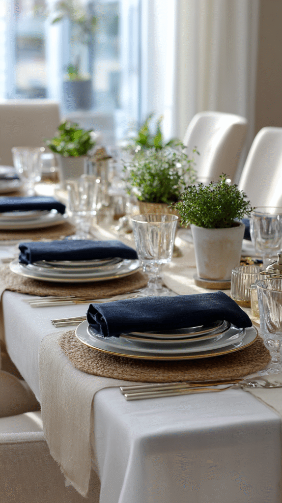 u9977724242 elegantly set dining table with cream linen runne d023b478 fa90 4ca0 9a8b 25873d4cd0f8 2