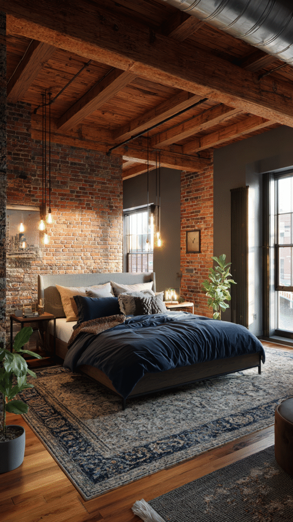 u9977724242 industrial loft bedroom with exposed brick walls e602f6f6 ef81 4e28 94b1 b369fb197cfb 3