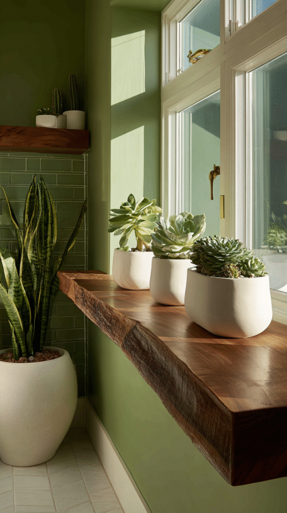 u9977724242 luxurious modern green bathroom featuring sage gr a19948f8 be28 401e 9726 1487e1ef6fa3 0