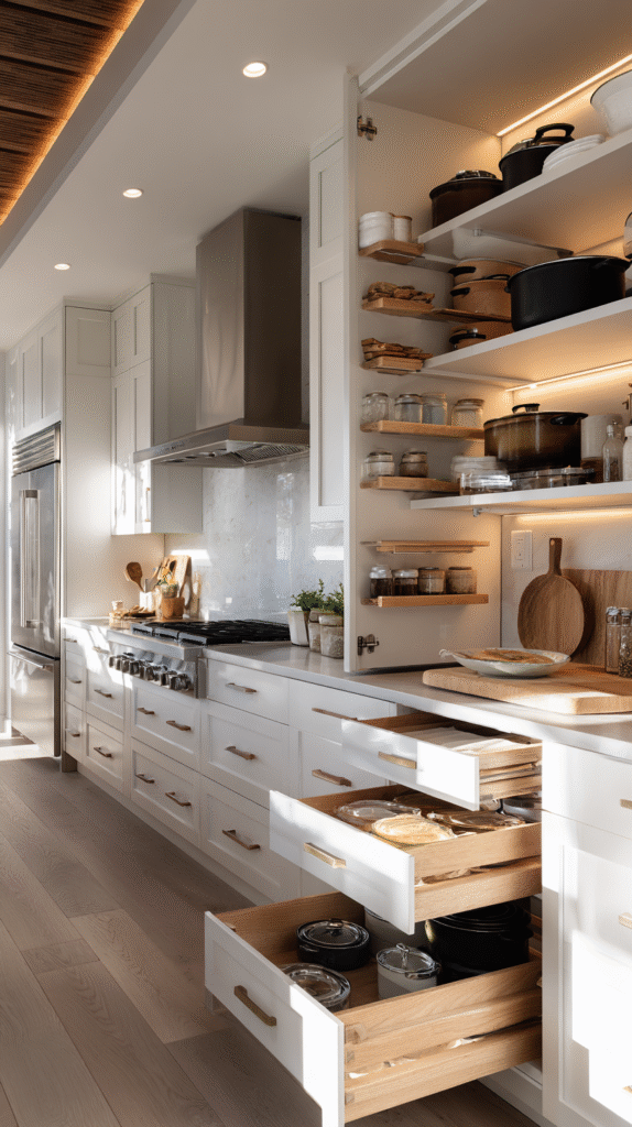 organized modern kitchen