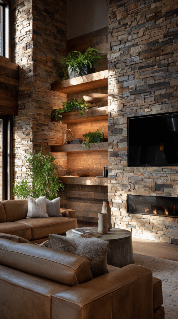u9977724242 rustic modern living room featuring stacked stone 12a3415f 560a 4306 9d88 c8327816888b 2