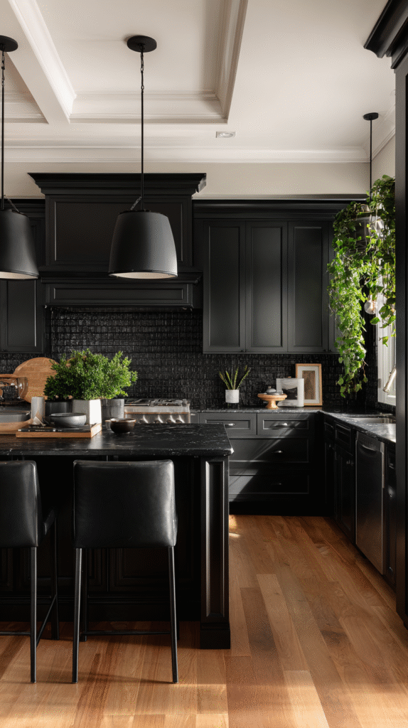 u9977724242 sophisticated mixed finish black kitchen featurin b72868c7 60e6 494d 9304 5a5782e7a6e6 1