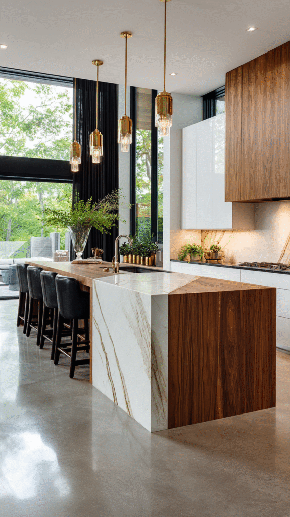 Modern kitchen design idea