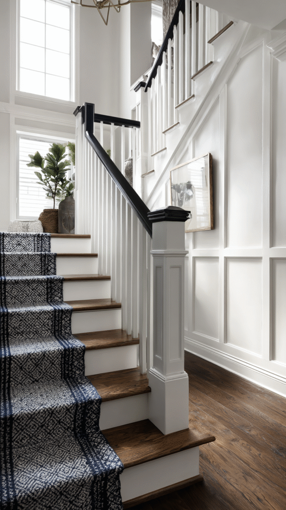 u9977724242 transformed staircase featuring painted white ris 0c39ccdf a875 47e5 928d 1e507f040481 0