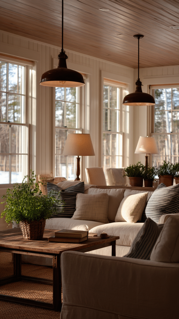 u9977724242 well lit farmhouse living room with three lightin 7a0e16df 80e6 42eb a081 5dd50a219b01 2