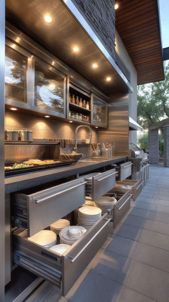 u9977724242 well organized outdoor kitchen storage featuring e5b06c79 c12b 41dc b20e 9e14676e7ebb 0