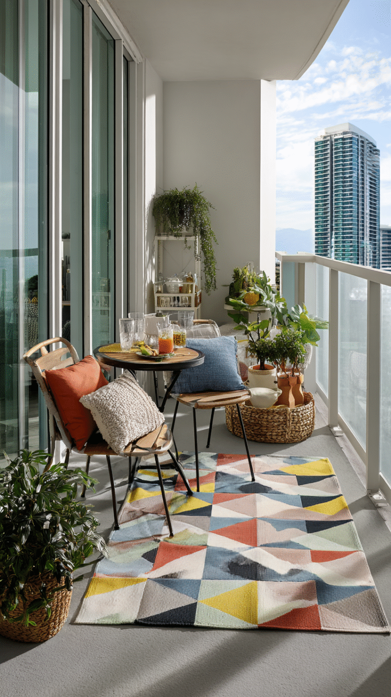 12 Balcony Ideas for Apartments That’ll Turn Your Tiny Outdoor Space Into a Personal Paradise