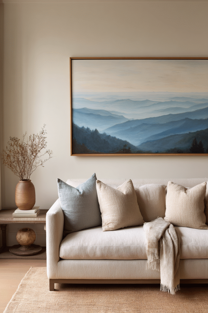 wall-art-for-living-room landscape seaside