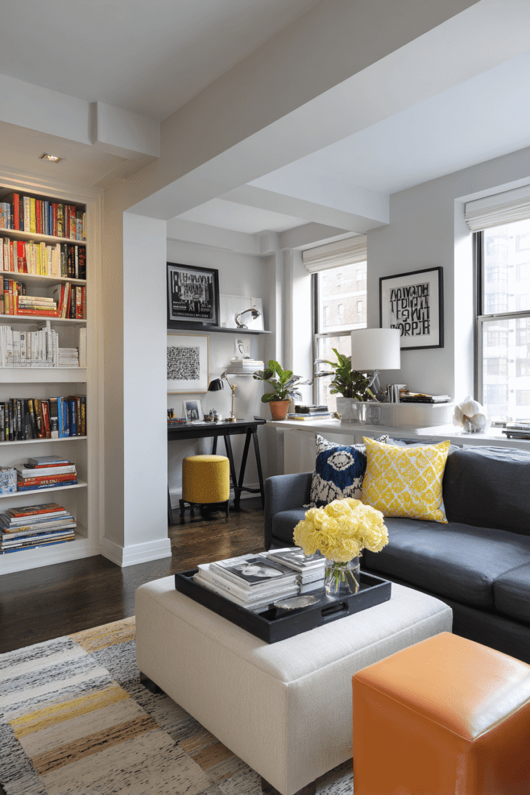 13 Sophisticated Décor Layouts That Make Tiny Living Rooms Feel Huge