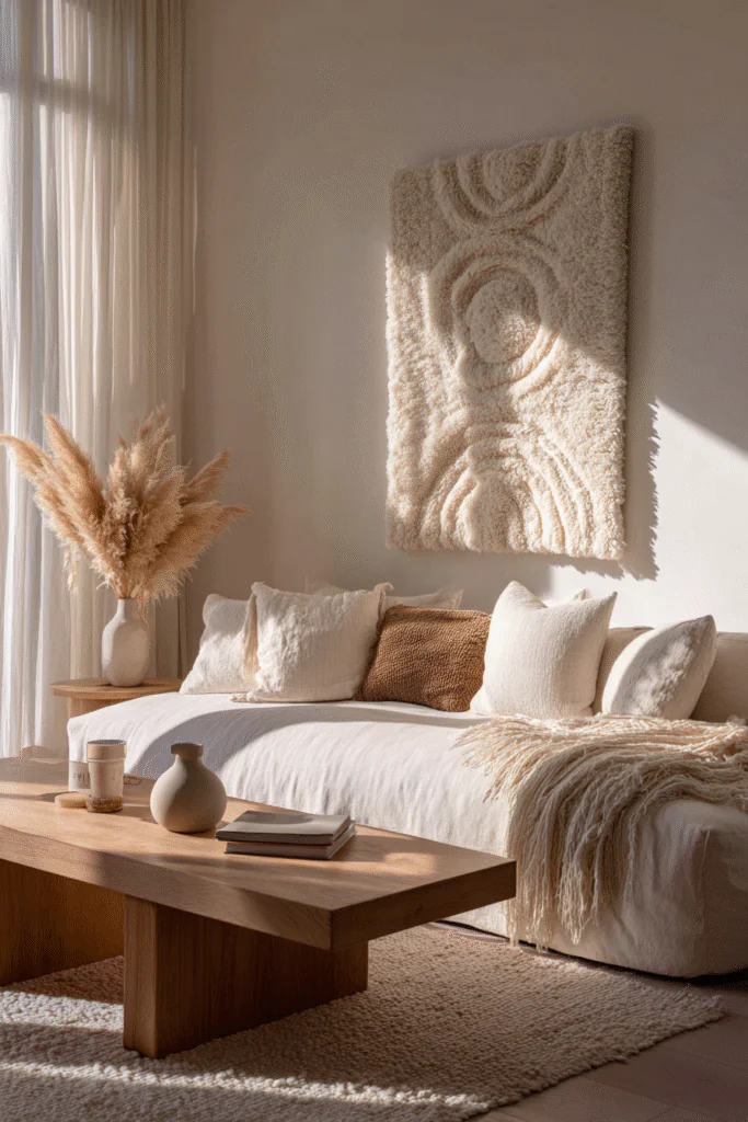 wall-art-for-living-room woven wall hanging